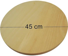 Apskrita picos lenta medinė lenta pjaustymo serviravimo picai masyvi mediena 45 cm