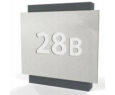 Apšviestas namo numeris, lentelė, adreso lentelė In-an Led 35x35