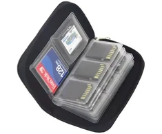 Aptel dėklas-organaizeris 22 micro sd cf atminties kortelėms