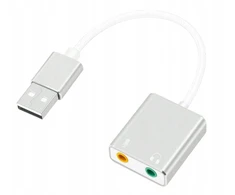 Aptel Išorinė Usb garso plokštė 7.1 3d Surround
