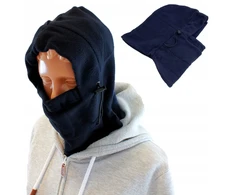 Aptel žieminė poliarinė kaukė-kominiaga, bandana, šalikas, kepurė, gobtuvas, tamsiai mėlyna Bq42a