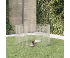 Aptvaras gyvūnams, 6 segmentai, 54x60cm, galvanizuota geležis