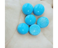 Apvalios mini jade mozaikos plytelės 12 mm 500g apvalūs stiklo mozaikos gabalėliai amatams gėlių vazonams vazoms puodeliams sodo dekoravimui mozaikos gamybai (sky mėlynas)