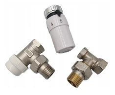 Aqbau Comfort Plus kampinis termostatinis rinkinys 3 dalys