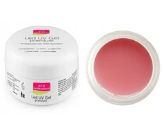 AQC Vienfazis Uv Led gelis A.t.a pieniškai rožinis Milky Rožinė 5 ml