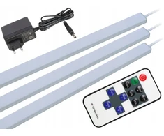 Aqualed tiesi Led juosta spintelei 3x170cm su nuotoliniu pulteliu