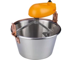 Ardes - ar24am81 inox virdulys 28 cm skersmens, maišytuvas uogienei, polentai, ardes maišymo virdulys indukcinei viryklei, maišytuvas su elektriniu varikliu, bajoneto dangtelis, lengvas valymas 8/12 porcijų