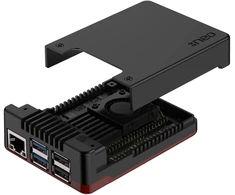 Argon Neo 5 Bred dėklas, skirtas Raspberry Pi 5