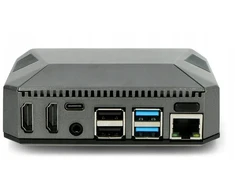 Argon One korpusas Raspberry Pi 4b aliumininis su ventiliatoriumi + maitinimo šaltinis