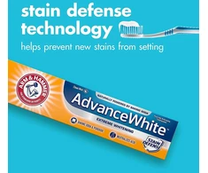 Arm &amp; Hammer Advance Baltas Extreme balinamoji dantų pasta, apsauga nuo dėmių, 2 vnt.