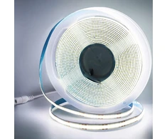Arotelicht cob led juosta 10 m 24 v šaltai balta 6000 k cob led juosta pritemdoma didelio tankio šviesa 320 led/m ip20 miegamajam virtuvei namų interjero dekoravimui maitinimo šaltinis neįtrauktas