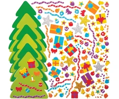 Art &amp; Fun Kalėdinių atvirukų kūrimo rinkinys vaikams – 6 vnt.
