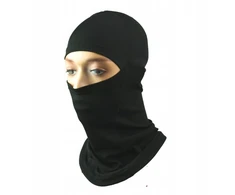 Art-mas "ninja" Balaklava su Mikroflisu - Juoda, Universalus Dydis