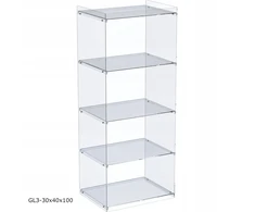 Artcop Stovinti vitrina Strong 30x40x100cm su Plexi spintelė ekspozitorius
