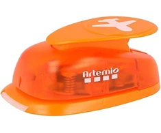 Artemio lėktuvo formos perforatorius, oranžinis