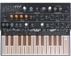 Arturia - Microfreak sintezatoriaus klaviatūra - 25 klavišų hibridinis sintezatorius su Pcb klaviatūra, bangų lentelės ir skaitmeniniais generatoriais, analoginiai filtrai