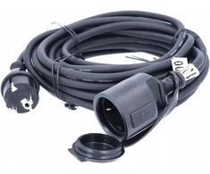 As Schwabe 10m ilginamasis laidas H05rr-f 3g1,5 guminis Ip44, pagamintas Vokietijoje