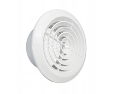 Aspen Ventiliacinė grotelė 125 mm apvali lubinė estetiška išvaizda