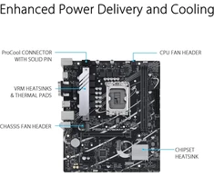 Vaizdo plokštė Asus Prime B760m-k D4 žaidimų pagrindinė plokštė, socket intel Lga 1700 (intel B760, Matx, Ddr4 atmintis, 2x Pcie 4.0 M.2, Aura Sync)