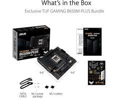 Vaizdo plokštė Asus Tuf Gaming B650m-plus pagrindinė plokštė, Am5 lizdas, Ddr5