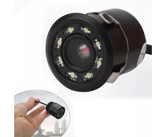 Atbulinės eigos kamera su 8 Led diodais ir Lcd monitoriumi veidrodėlyje