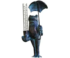 Atsarginis stiklinis lietaus matuoklio vamzdelis pastatomam varlių lietaus matuokliui, lauko metalinis lietaus matuoklis, karoliukai sodui kiemui terasai takui, įvairių spalvų.