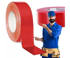 Atspari vandeniui remonto juosta vamzdžių apšiltinimui raudona 50m Duct Tape labai stipri
