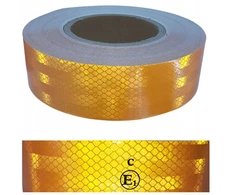 Atšvaitinė lipni juosta oranžinė 50mm/1m kontūrinė metrais