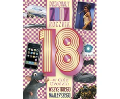 Atvirukas aštuonioliktojo gimtadienio proga gimusiems 2007 m., dovana 18-ajam gimtadieniui V116