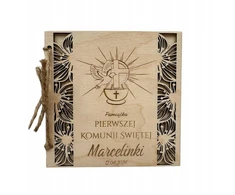 Atvirukas komunijai, pirmojo šv. Komunijos atminimas, personalizavimas, medis
