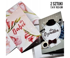 Atvirukas močiutės ir senelio dienos proga, 2 vnt.
