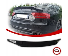 Audi A5 8t coupe spoilerio lūpa, spoileris, priedas 2007-2016, juodas blizgesys