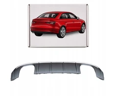 Audi S3 8v 2017-2020 facelift galinio buferio difuzorius