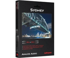 Audioquest Sydney Rca-rca jungiamieji kabeliai 0.6m pora