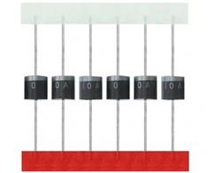 Aukenien 20 vnt. 10a10 lygintuvų diodų paketas 10 A 1000 V R-6 ašiniai lygintuvų diodai 10 amperų 1000 voltų elektroniniai silicio diodai