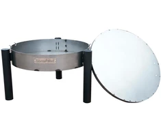 Aukštas lauko židinys Xl grill + dangtis S65