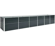 Aukštas lovelis, antracito, 480x80x77cm, galvanizuotas plienas