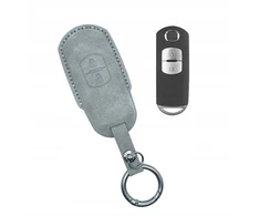 Auto dėklas raktui keyless pakabukas Mazda 3 5 6 Cx-5 Cx-7 Cx-9 Mx-5 2 odinis