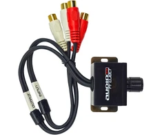 Automagnetola Audioproject A484 lygio valdiklis stiprintuvo žemų dažnių garsiakalbiui universalus rca žemų dažnių nuotolinio valdymo lygio valdiklis automobilio garso reguliavimas rca garso reguliavimas nuotolinio valdymo pultas automobiliui