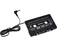 Automagnetola Hama automobilinis kasetinis adapteris, juodas