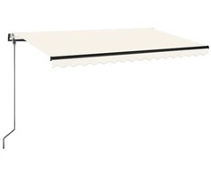 Automatinė ištraukiama markizė, kreminės spalvos, 400x350cm
