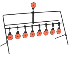 Automatinis besisukantis šaudymo taikinys su 8 + 1 taikiniu