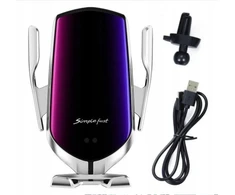 Automatinis telefono laikiklis automobilinis indukcinis įkroviklis 10w qc3.0