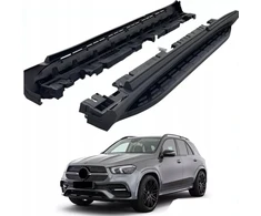 Automobiliniai slenksčiai Mercedes Gle W167 19- Suv juodi Juodas Look