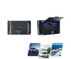 Automobilinis įkroviklis 2 x Usb 3.1a lizdas 12v 24v