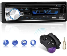 Automagnetola Automobilinis radijas su bluetooth