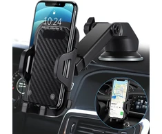Automobilinis telefono laikiklis 3in1 su siurbtuku ir ventiliacijos tvirtinimu