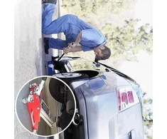 Automobilio domkrato guminiai stovai, ašies stovai automobiliui, 2 vnt. vežimėlio domkratų rinkinys, universalus guminis stovas vežimėlio domkratui ir kėlimo platformai, skirtas greitam ratų keitimui, juodas