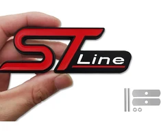 Automobilio St Line Metalo Emblema Priekinėms Grotelėms