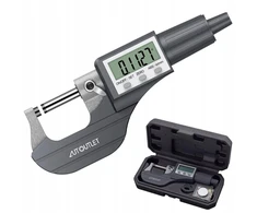 Autoutlet Skaitmeninis mikrometras 0-25mm 0,001mm Didelio tikslumo Lcd pilkas